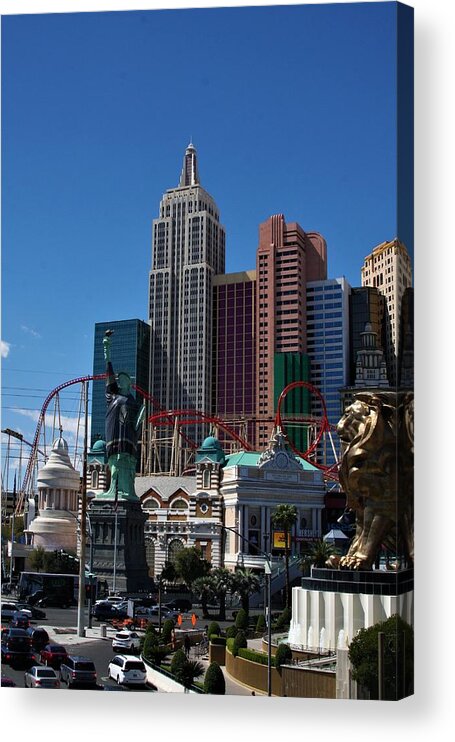 Las Vegas Acrylic Print featuring the photograph Las Vegas #4 by Vadim Levin