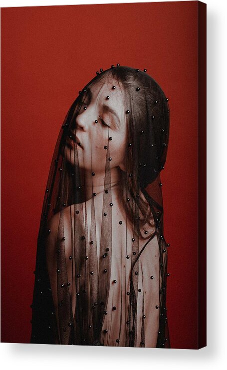 Veil Acrylic Print featuring the photograph #46 by Artem Vasilenko