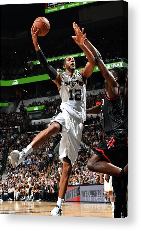 On May 9 Acrylic Print featuring the photograph Houston Rockets V San Antonio Spurs - by Jesse D. Garrabrant
