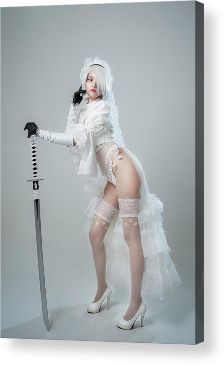 Anime Acrylic Print featuring the photograph Nier:automata #6 by Tales Yuan