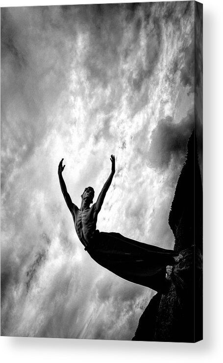 Bw Acrylic Print featuring the photograph N/t #61 by Paulo Medeiros