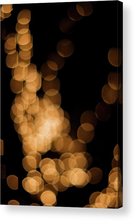 Funky Acrylic Print featuring the photograph Abstract Lights by Miss pj