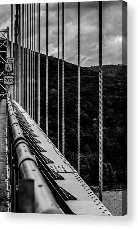 2017 Acrylic Print featuring the photograph Against the Rails by KC Hulsman
