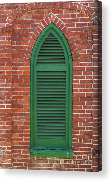 Brick Acrylic Print featuring the photograph Aiken Rhett House - Charleston Brick Architecture by Dale Powell