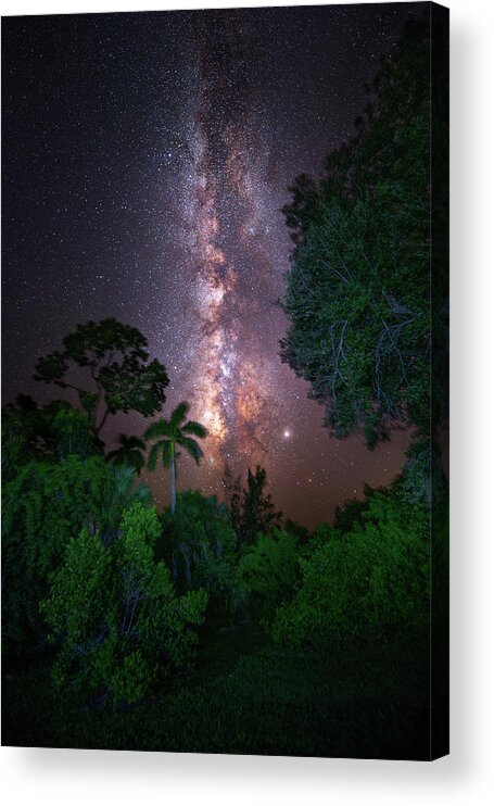 Milky Way Acrylic Print featuring the photograph Ancient Mysteries by Mark Andrew Thomas