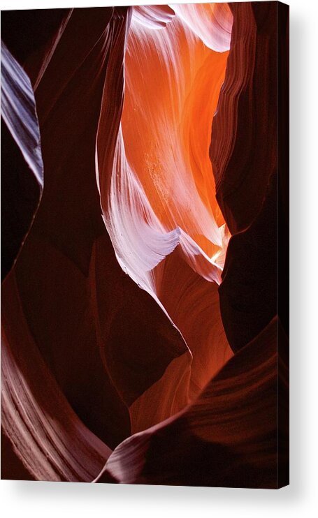 Antelope Canyon Acrylic Print featuring the photograph Antelope Canyon by Fulgy66