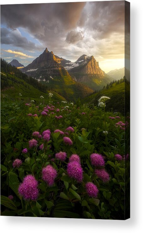 Montana Acrylic Print featuring the photograph As It Fades by Ryan Dyar