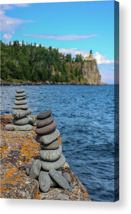 Nature Acrylic Print featuring the photograph Balanced Life by Laura Smith