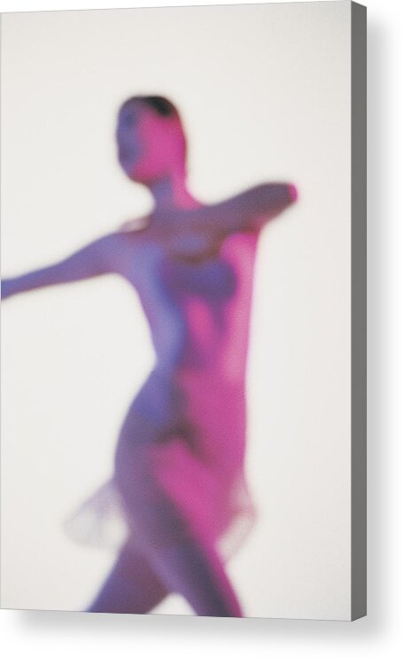 Ballet Dancer Acrylic Print featuring the photograph Ballet Dancer by Comstock