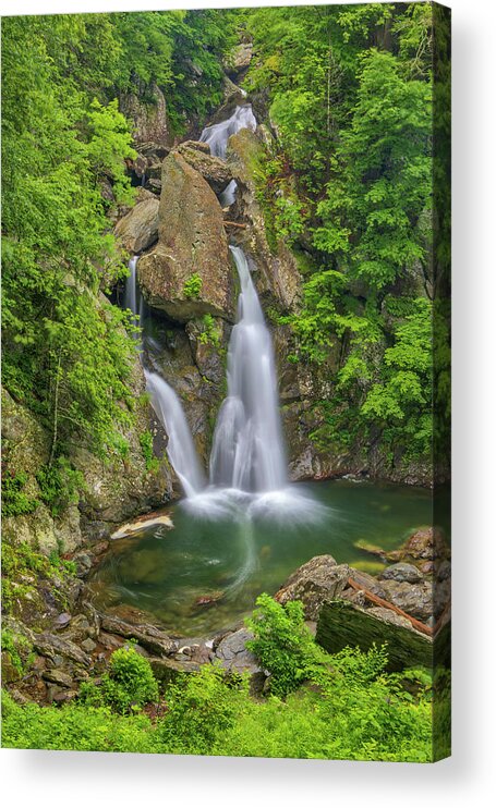  Acrylic Print featuring the photograph Bash Bish Falls State Park by Juergen Roth