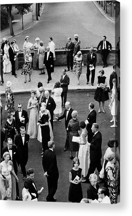 Recreational Pursuit Acrylic Print featuring the photograph Bayreuth Festival by Erich Auerbach
