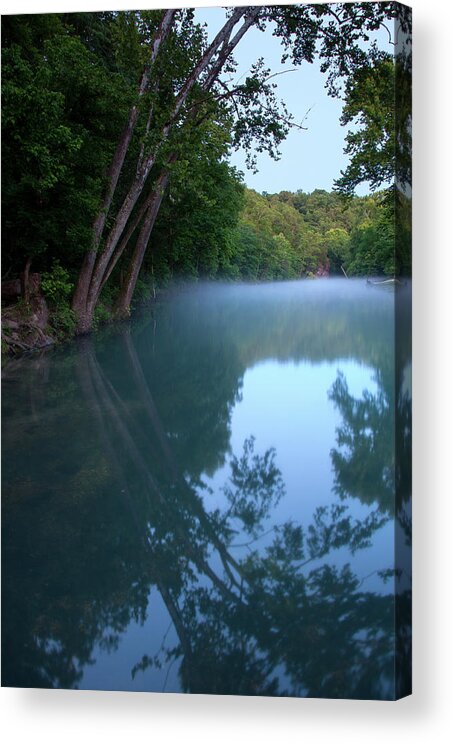 Missouri Acrylic Print featuring the photograph Bennett Spring Zone 2 by Steve Stuller