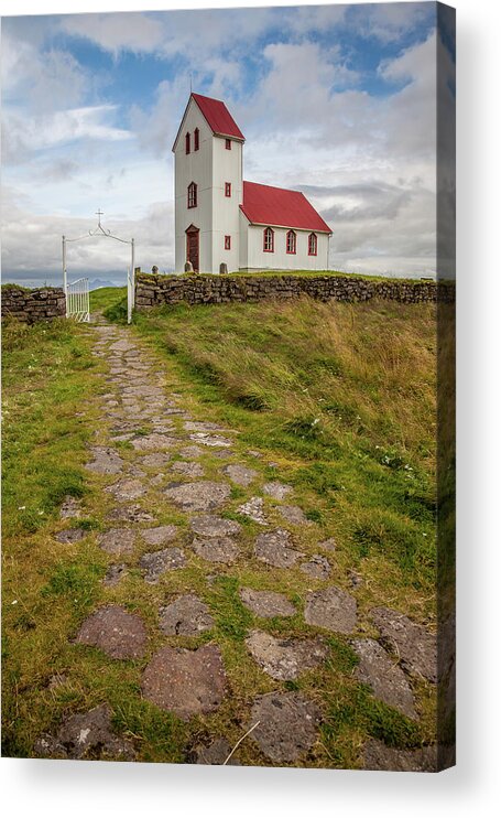 Church Acrylic Print featuring the photograph Chapel Walk by David Letts