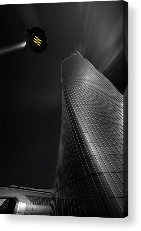 Skyscraper Acrylic Print featuring the photograph City Life by Domenico Petrocca