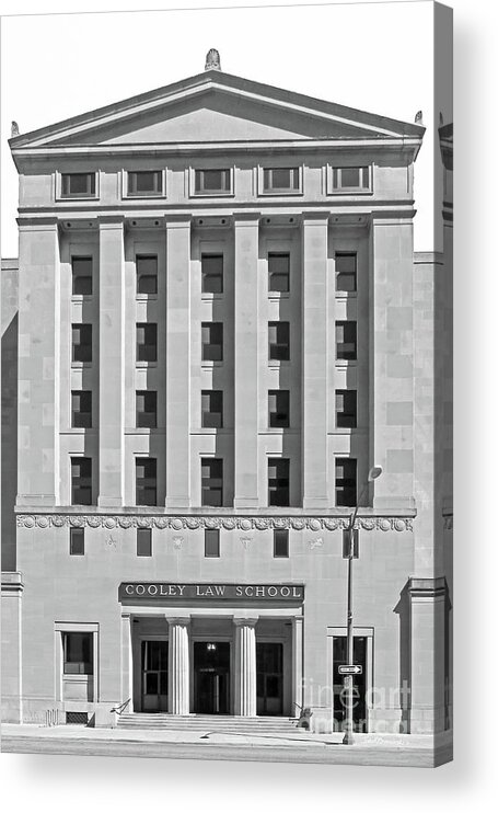 Cooley Acrylic Print featuring the photograph Cooley Law School by University Icons