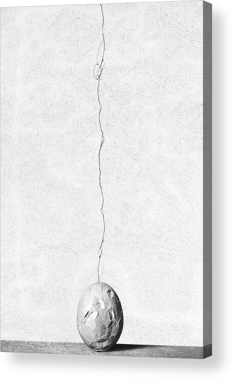 Cracks Acrylic Print featuring the photograph Cracks by Giorgio Toniolo