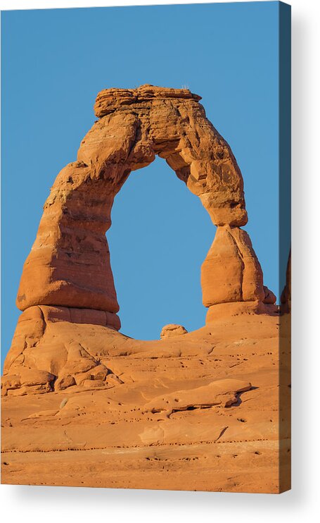 Jeff Foott Acrylic Print featuring the photograph Delicate Arch by Jeff Foott