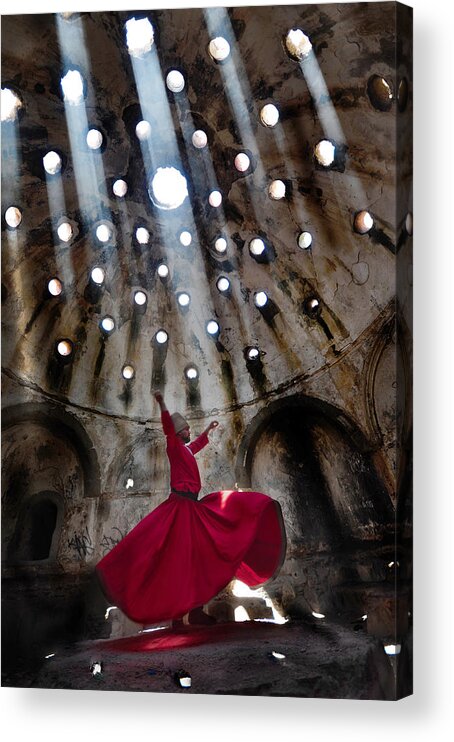 Dervish Acrylic Print featuring the photograph Dervish by Hasan Aan