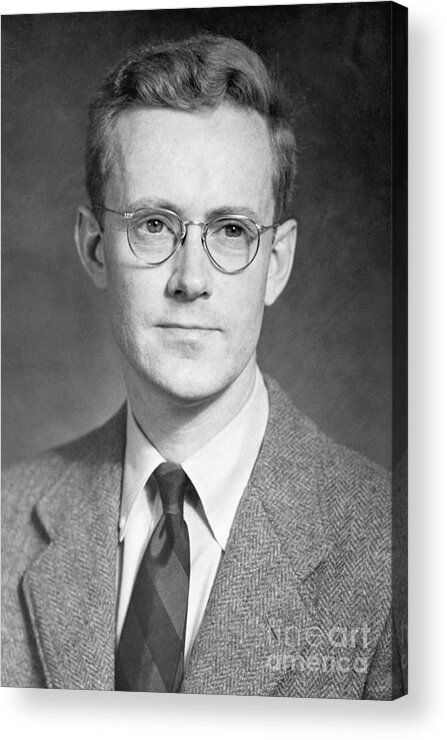 Physicist Acrylic Print featuring the photograph Dr. Edward Purcell by Bettmann