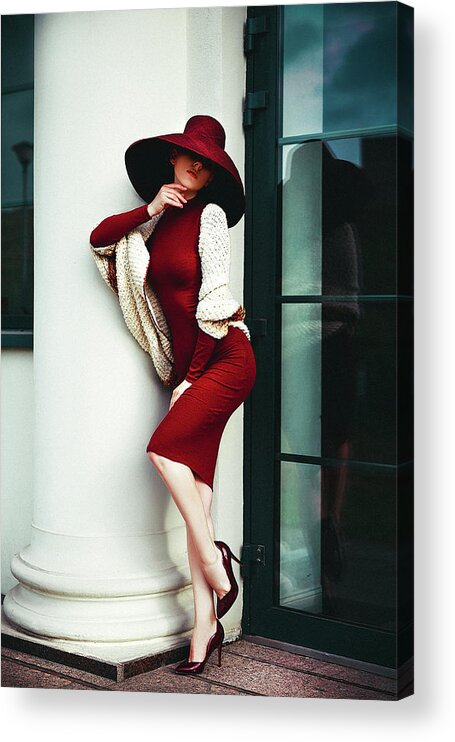 Elegance Acrylic Print featuring the photograph Elegance Is The Only Beauty That Never Fades by Ruslan Bolgov (axe)