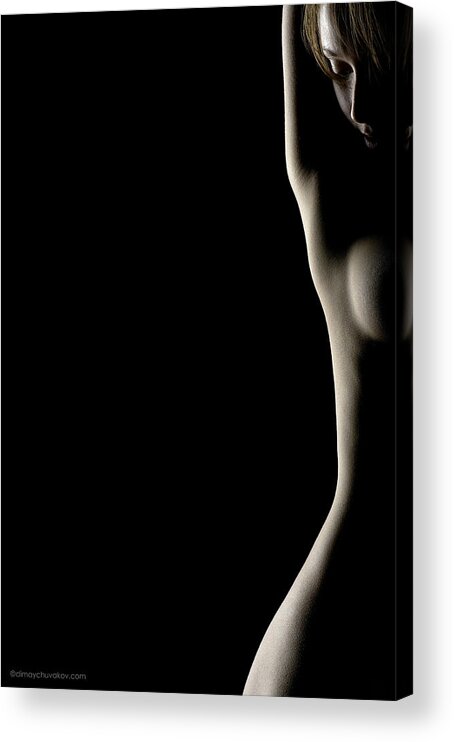 Bw Acrylic Print featuring the photograph Elena by Dimaychuvakov