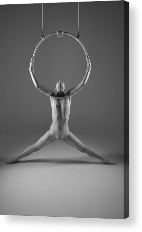 Naked Acrylic Print featuring the photograph Erotic Art Nude by Prashant Meswani