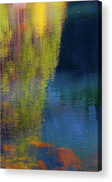 The Walkers Earth Art Acrylic Print featuring the photograph Show Me the Monet by The Walkers