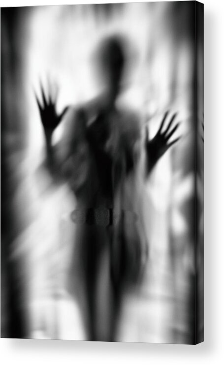 Depression Acrylic Print featuring the photograph Fear by Ina Tnzer