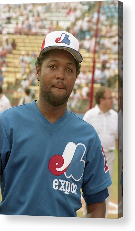 Floyd Youmans Montreal Expos Acrylic Print by Iconic Sports Gallery - Pixels
