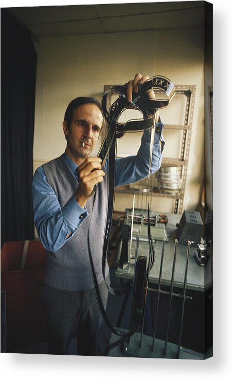 Actor Acrylic Print featuring the photograph Francois Truffaut by Gordon Gahan