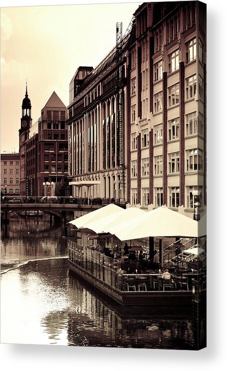 Old Town Acrylic Print featuring the photograph Germany, Hamburg by Michele Falzone