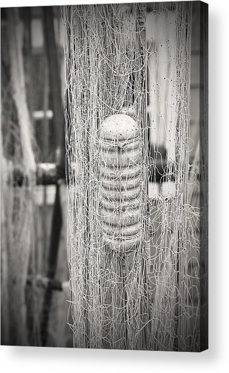 Equipment Acrylic Print featuring the photograph Gone Fishing by Tina M Daniels  Whiskey Birch Studios
