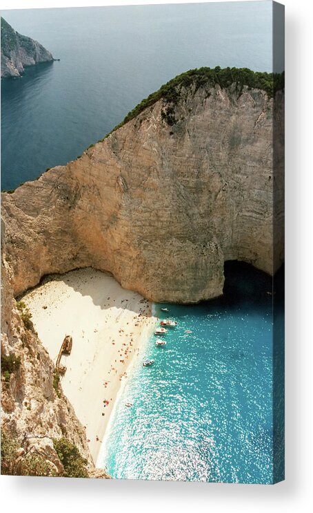 Archipelago Acrylic Print featuring the photograph Greek Island by Efenzi