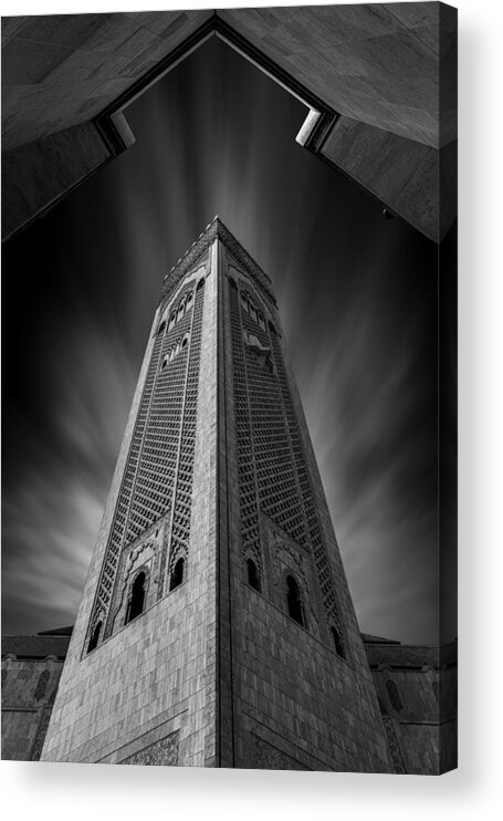 Casablanca Acrylic Print featuring the photograph Hassan II Mosque by Mohamed Sabry