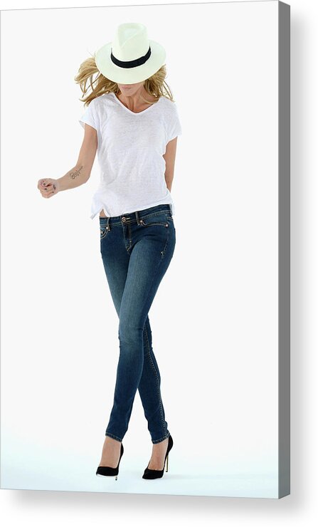 Jordache Jeans Commercial Featuring Acrylic Print by Dimitrios