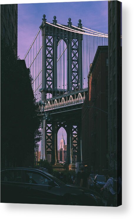 Manhattan Acrylic Print featuring the photograph Keyhole by Peter Hull