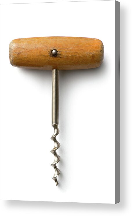 Corkscrew Acrylic Print featuring the photograph Kitchen Utensils Corkscrew by Floortje