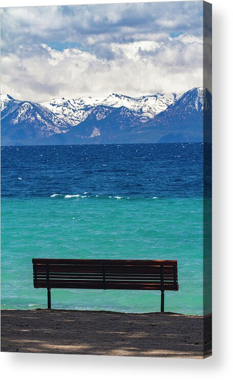 Swimming Acrylic Print featuring the photograph Lake Tahoe Tranquillity by Al Hann