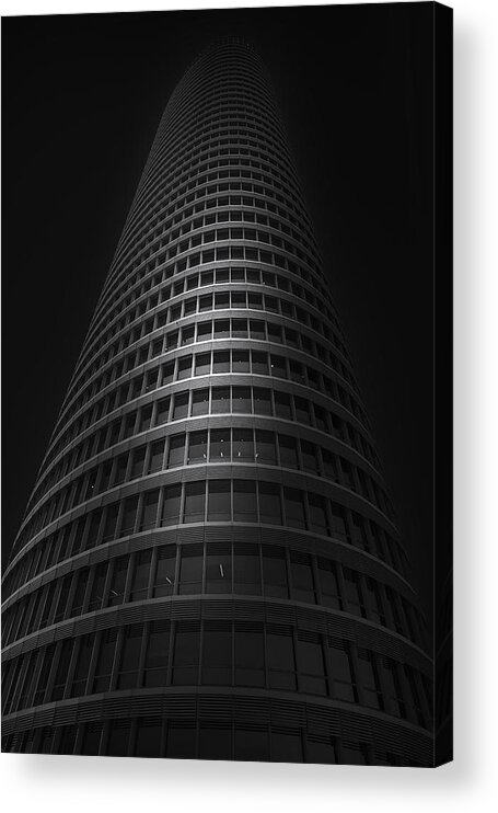 Sevilla Acrylic Print featuring the photograph Light Tower by Jorge Ruiz Dueso