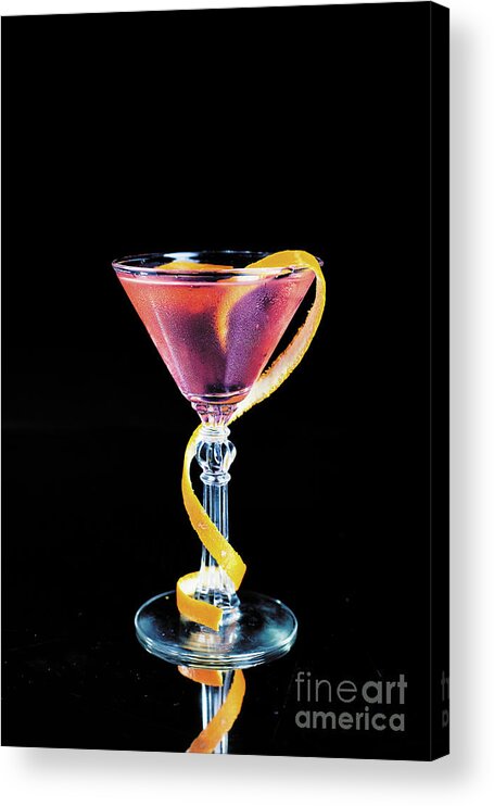 Alcohol Acrylic Print featuring the photograph Martinez by Sergey Gordeev