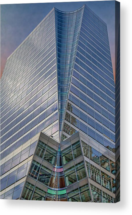 Nyc Skyline Acrylic Print featuring the photograph NYC RGB Architecture by Susan Candelario