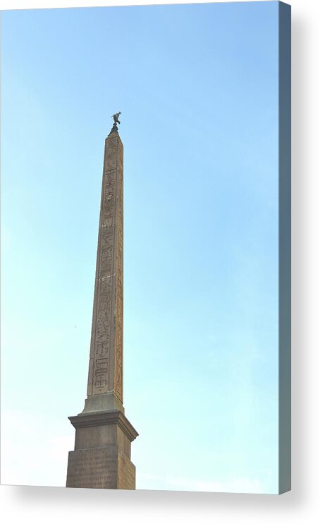 Bernini Acrylic Print featuring the photograph Obelisk Of Domitian by JAMART Photography
