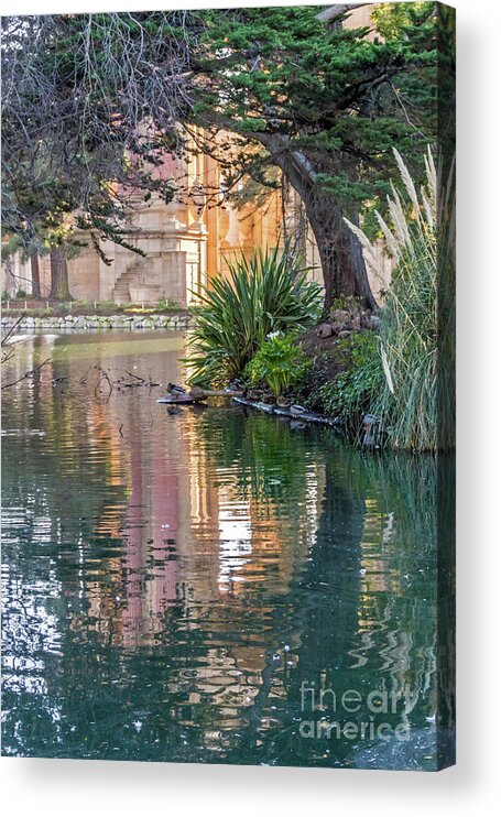 Lagoon Acrylic Print featuring the photograph Palace Arts by Kate Brown