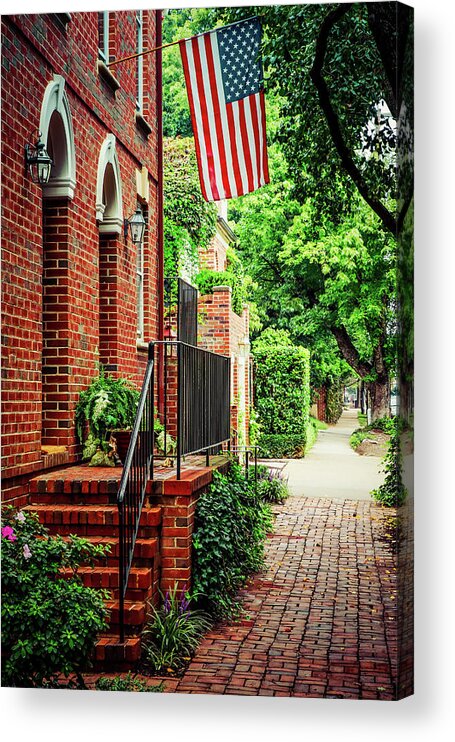 Flowers Acrylic Print featuring the photograph Patriotic 21 by Bill Chizek