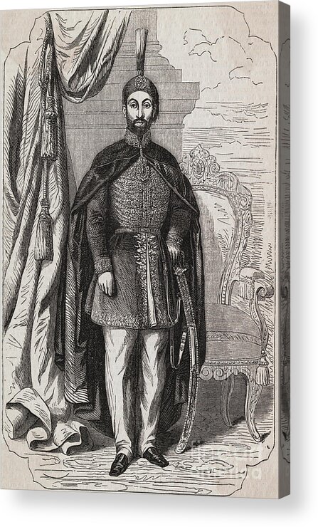 Art Acrylic Print featuring the photograph Portrait Of Ottoman Empire Sultan Abdul by Bettmann
