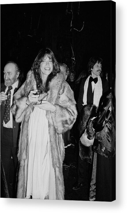 Music Acrylic Print featuring the photograph Pregnant Carly Simon by Art Zelin