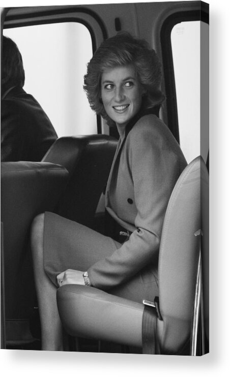 1980-1989 Acrylic Print featuring the photograph Princess Diana by John Downing