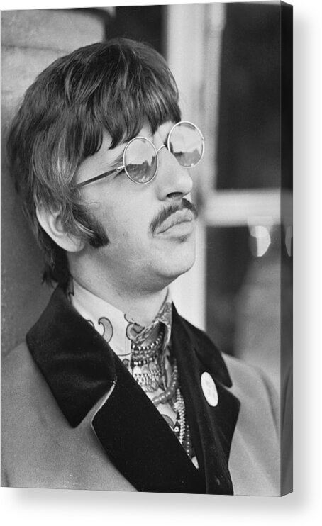 People Acrylic Print featuring the photograph Ringo Starr by Clive Limpkin