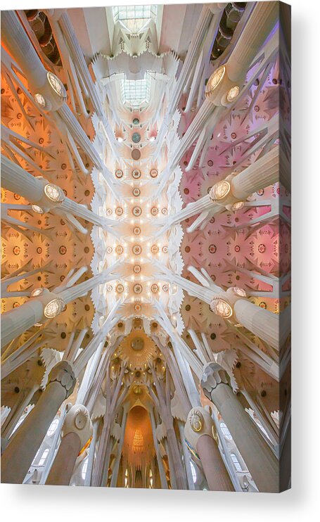 Church Acrylic Print featuring the photograph Sagrada by Mike Kreiten