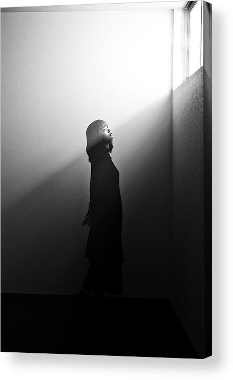 Emotion Acrylic Print featuring the photograph Someday A Light Will Shine On You by Takahito Kanda